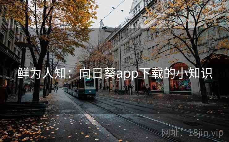 鲜为人知：向日葵app下载的小知识
